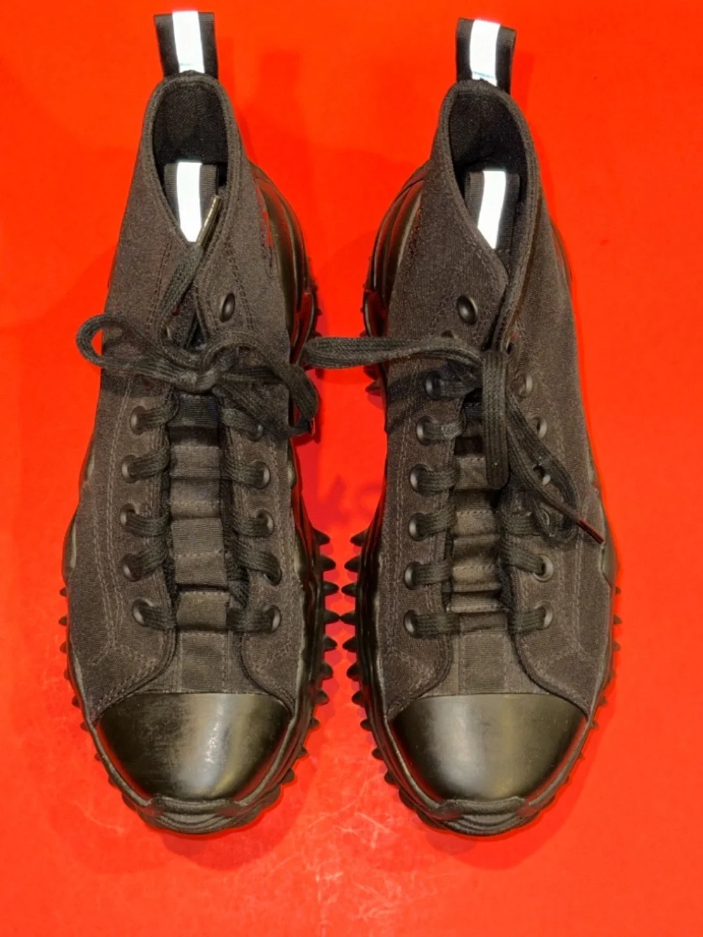 Converse Run Star Motion CX Workwear Triple Black Platform Men’s 7.5 Women’s 9 - Picture 2 of 10